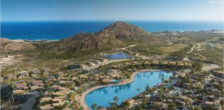 Surf basin in Los Cabos, Baja California Sur, Mexico